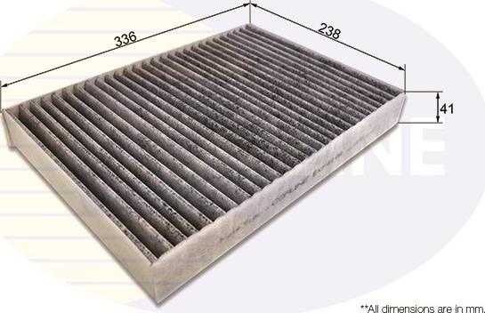 Comline EKF419A - Фильтр воздуха в салоне autodnr.net