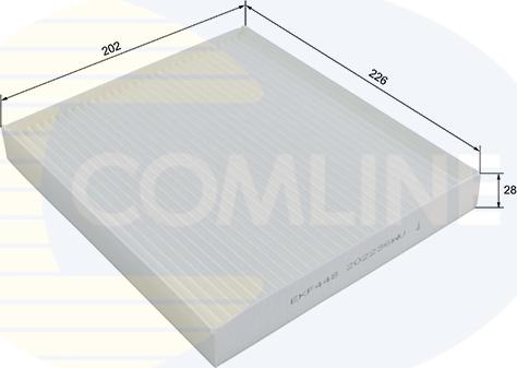 Comline EKF448 - Фильтр воздуха в салоне autodnr.net