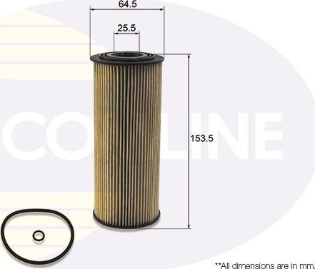 Comline EOF044 - Масляний фільтр autocars.com.ua