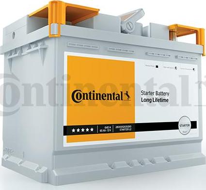 Continental 2800012031280 - Стартерная аккумуляторная батарея, АКБ autodnr.net