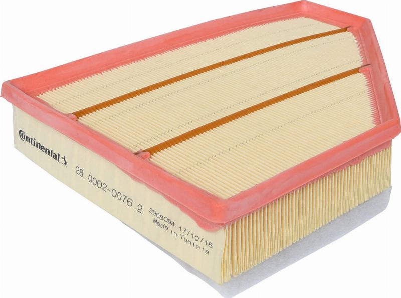 CONTINENTAL 28.0002-0076.2 - Повітряний фільтр autocars.com.ua