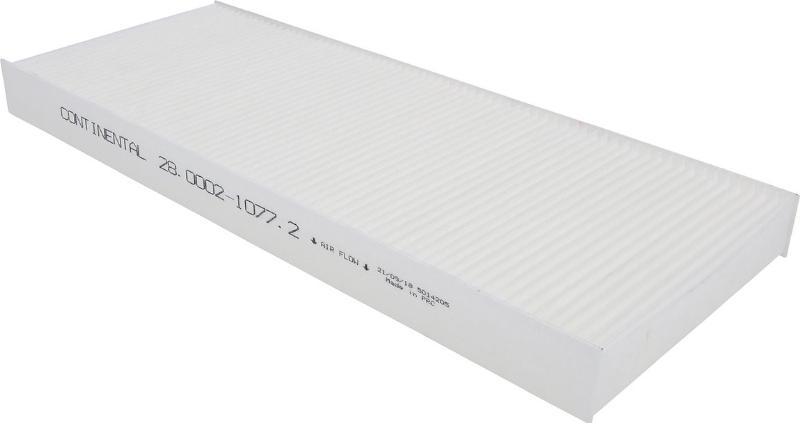 CONTINENTAL 28.0002-1077.2 - Фільтр, повітря у внутрішній простір autocars.com.ua