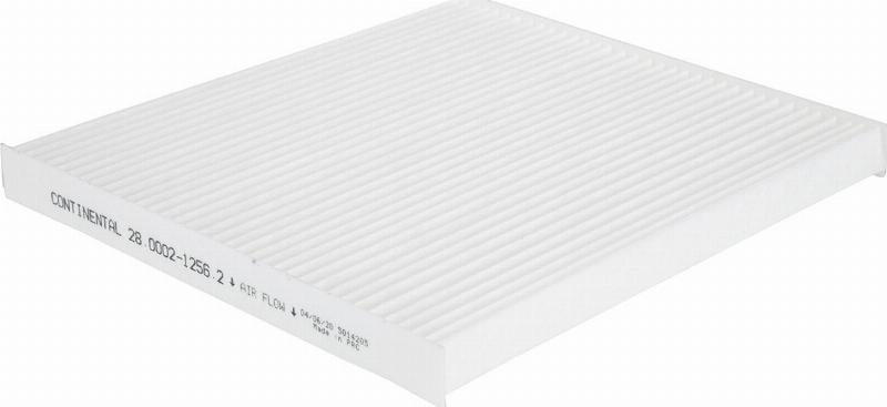 CONTINENTAL 28.0002-1256.2 - Фільтр, повітря у внутрішній простір autocars.com.ua