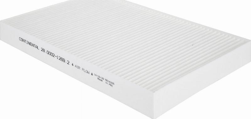 CONTINENTAL 28.0002-1269.2 - Фільтр, повітря у внутрішній простір autocars.com.ua