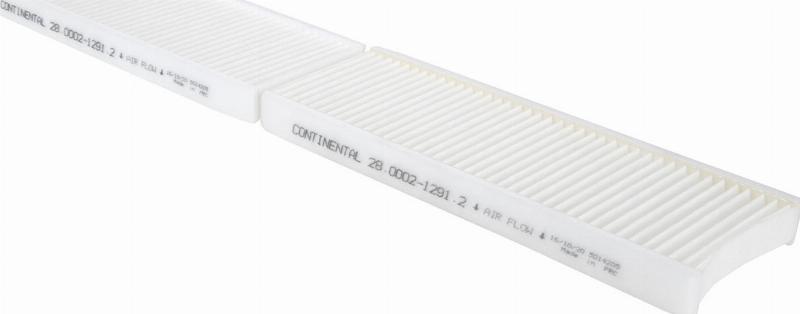 CONTINENTAL 28.0002-1291.2 - Фільтр, повітря у внутрішній простір autocars.com.ua