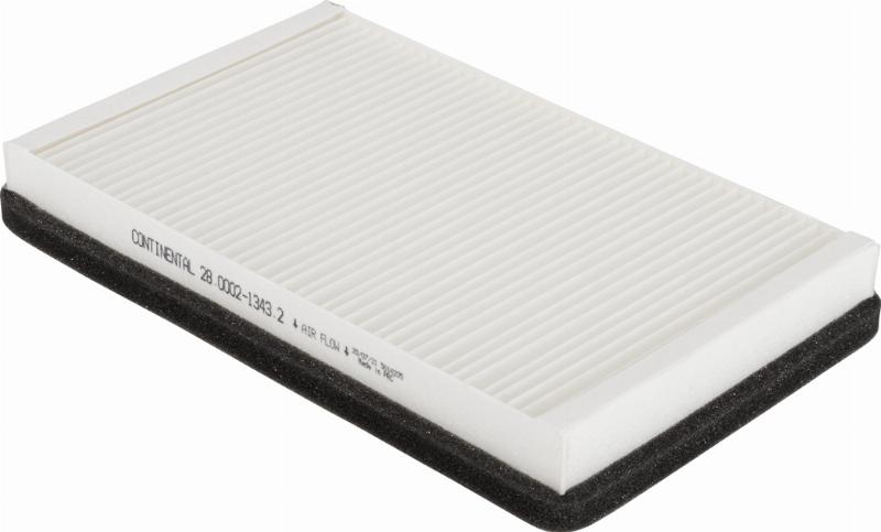 CONTINENTAL 28.0002-1343.2 - Фільтр, повітря у внутрішній простір autocars.com.ua