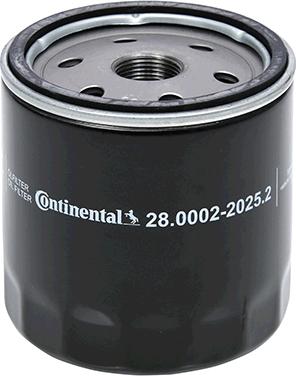 Continental 28.0002-2025.2 - Масляный фильтр avtokuzovplus.com.ua