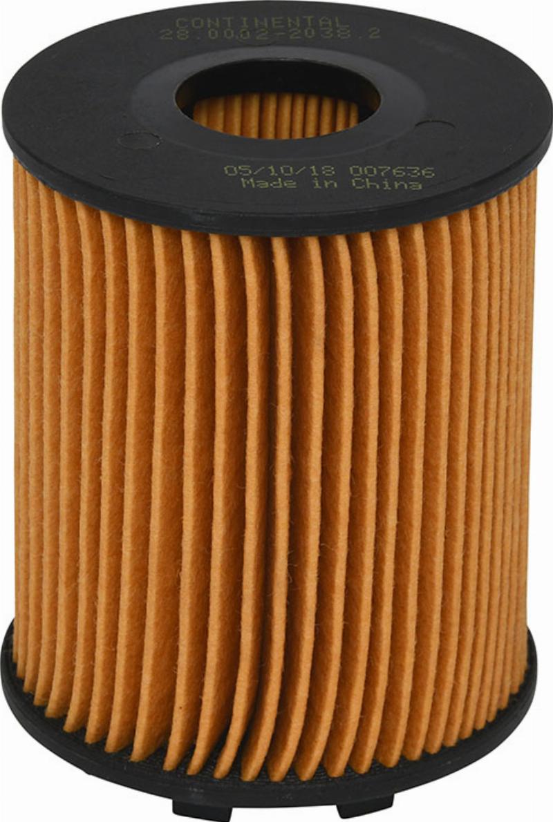 CONTINENTAL 28.0002-2038.2 - Масляний фільтр autocars.com.ua