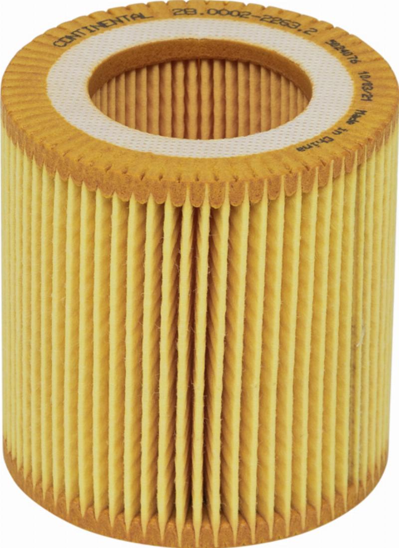 CONTINENTAL 28.0002-2263.2 - Масляний фільтр autocars.com.ua