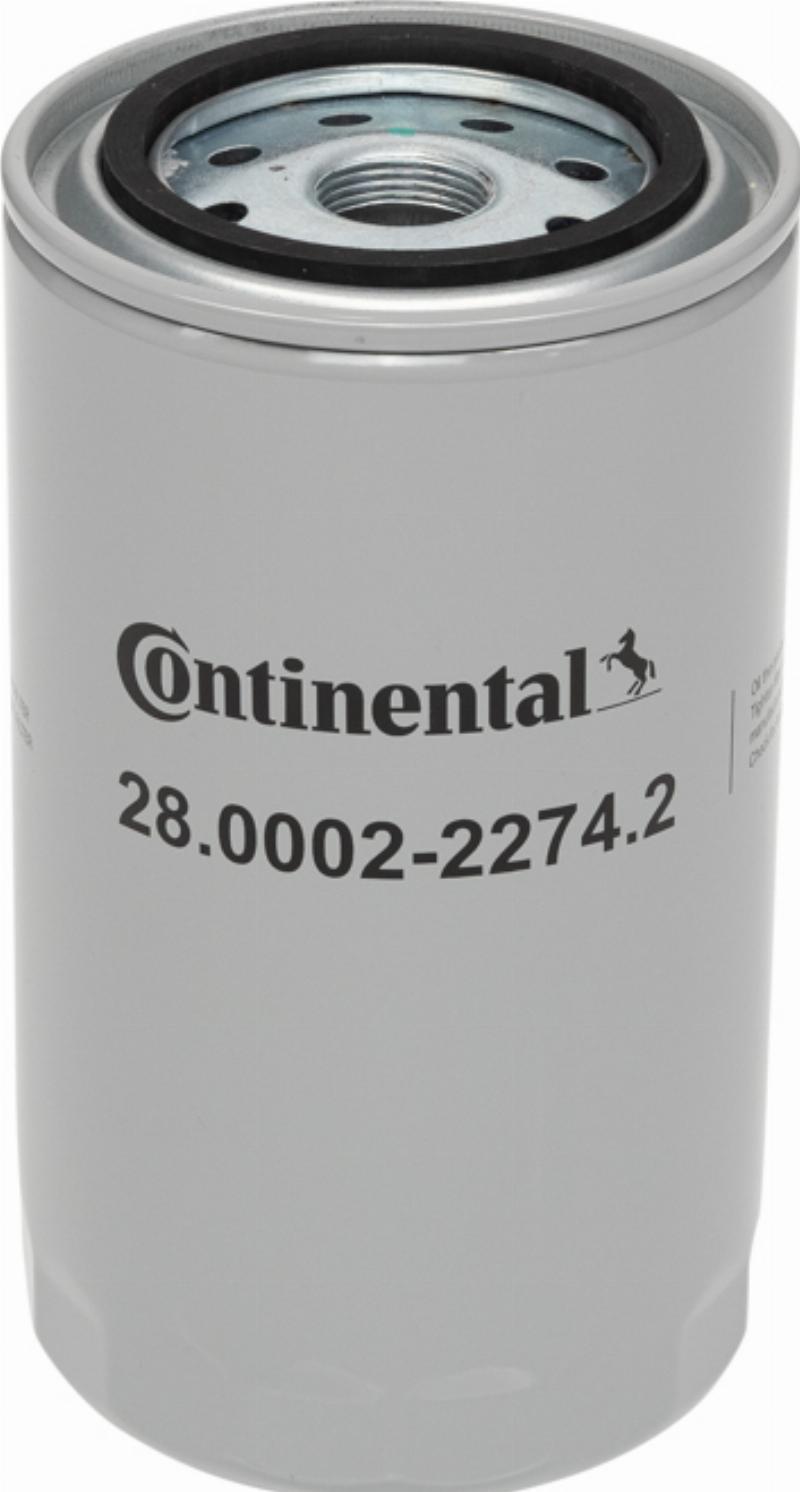 CONTINENTAL 28.0002-2274.2 - Масляний фільтр autocars.com.ua