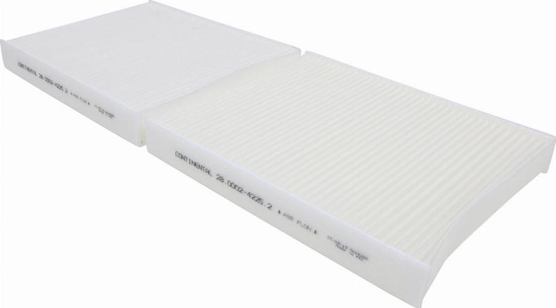 CONTINENTAL 28.0002-4225.2 - Фільтр, повітря у внутрішній простір autocars.com.ua