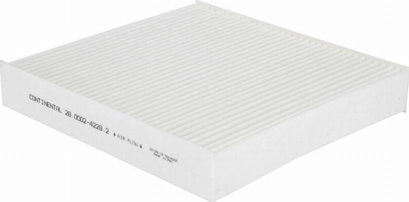 CONTINENTAL 28.0002-4228.2 - Фільтр, повітря у внутрішній простір autocars.com.ua