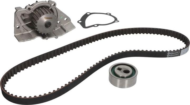 CONTINENTAL CT 754 WP1 - Водяний насос + комплект зубчатого ременя autocars.com.ua