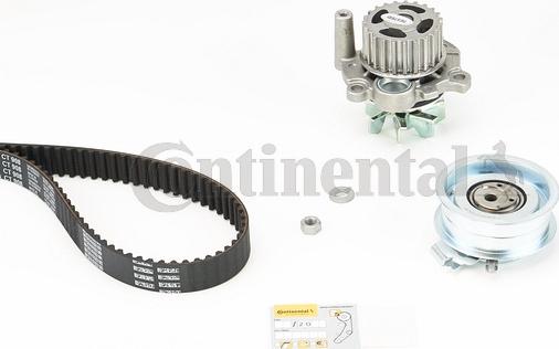 Contitech CT908WP2 - Водяний насос + комплект зубчатого ременя autocars.com.ua