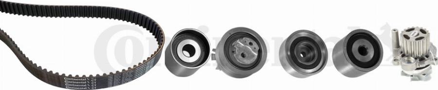 CONTINENTAL CT1221WP1 - Водяний насос + комплект зубчатого ременя autocars.com.ua