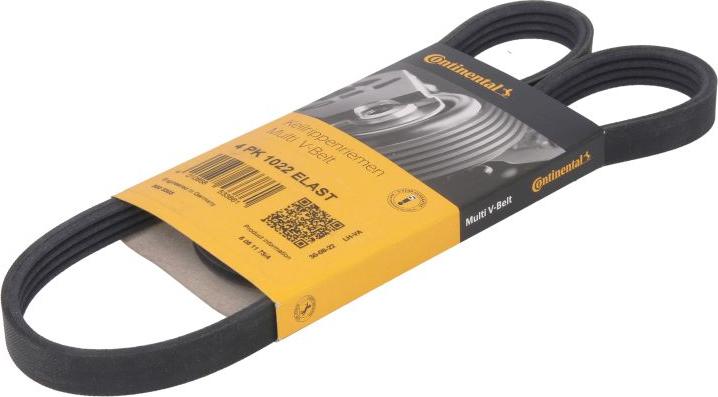 CONTINENTAL 4PK1022 ELAST - Поликлиновой ремінь autocars.com.ua