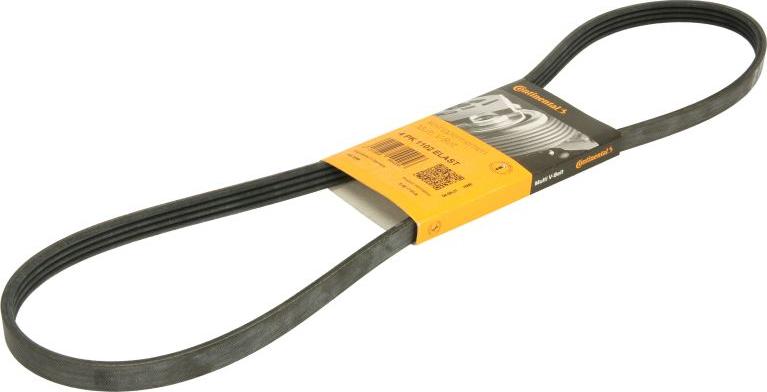 CONTINENTAL 4PK1102 ELAST - Поликлиновой ремінь autocars.com.ua