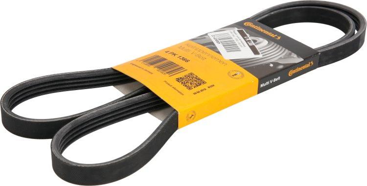 CONTINENTAL 4 PK 1366 - Поликлиновой ремінь autocars.com.ua