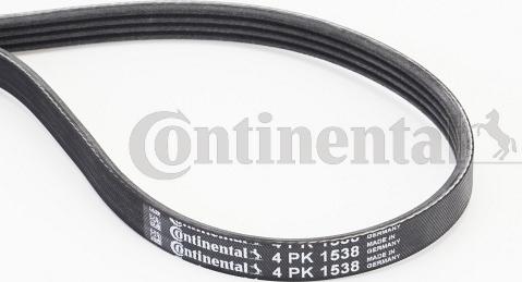 Contitech 4PK1538 - Поликлиновой ремень avtokuzovplus.com.ua