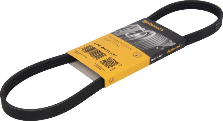 CONTINENTAL 4 PK 844 ELAST - Поликлиновой ремінь autocars.com.ua