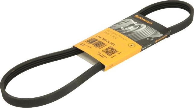 CONTINENTAL 4 PK 860 ELAST - Поликлиновой ремінь autocars.com.ua