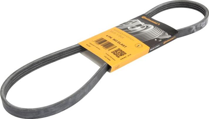 CONTINENTAL 4PK903 ELAST - Поликлиновой ремінь autocars.com.ua