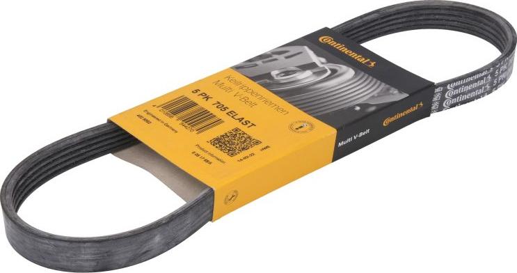 CONTINENTAL 5PK705 ELAST - Поликлиновой ремінь autocars.com.ua