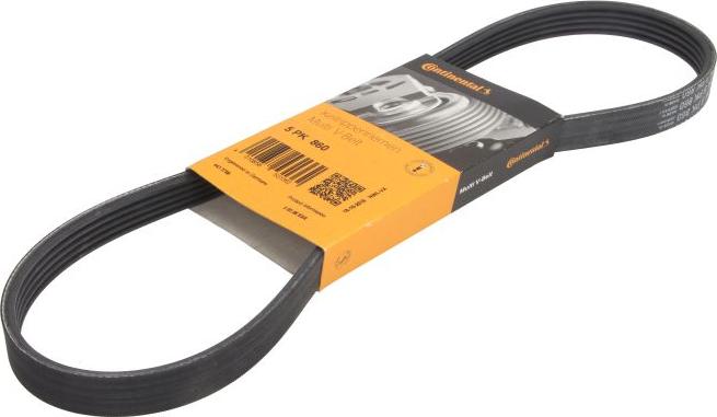 CONTINENTAL 5PK860 - Поликлиновой ремінь autocars.com.ua