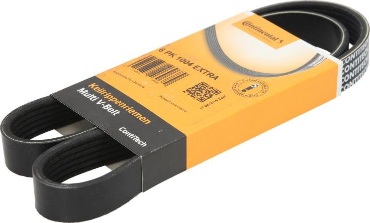 CONTINENTAL 6PK1004 EXTRA - Поликлиновой ремінь autocars.com.ua