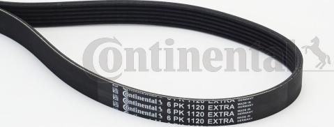 Contitech 6PK1120 EXTRA - Поликлиновой ремень autodnr.net