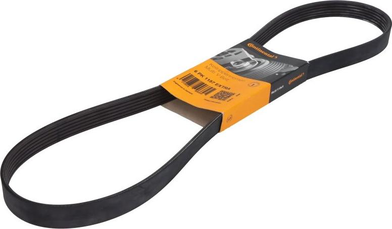 CONTINENTAL 6 PK 1157 EXTRA - Поликлиновой ремінь autocars.com.ua