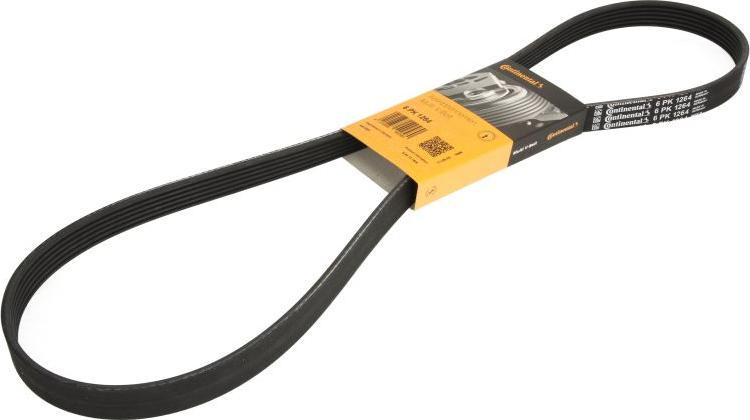 CONTINENTAL 6 PK 1264 - Поликлиновой ремінь autocars.com.ua