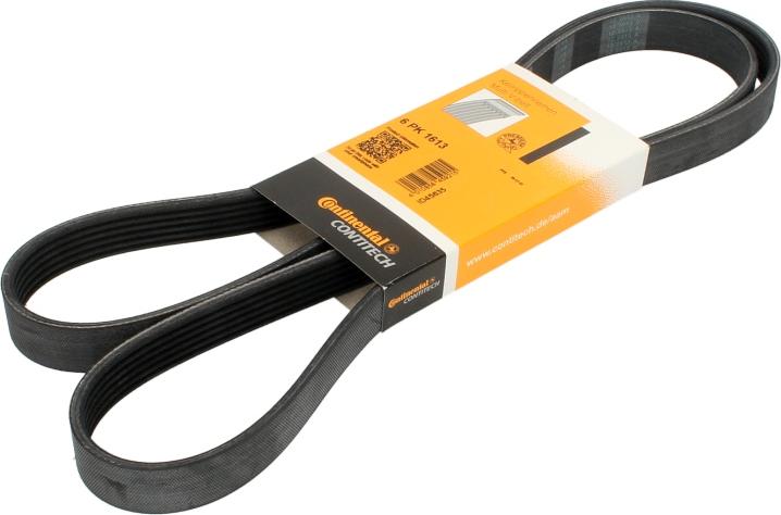 CONTINENTAL 6PK1613 - Поликлиновой ремінь autocars.com.ua