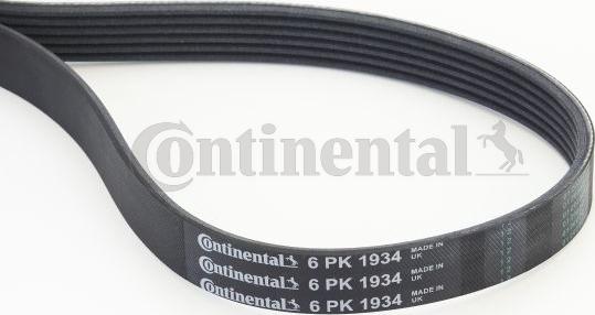 CONTINENTAL 6 PK 1934 - Поликлиновой ремінь autocars.com.ua