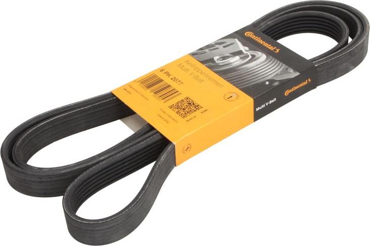 CONTINENTAL 6PK2077 - Поликлиновой ремінь autocars.com.ua