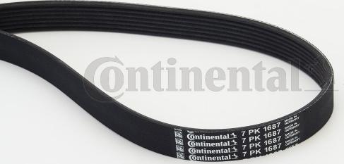 Contitech 7 PK 1687 - Ремень поликлиновой Opel Movano B  Ren Master III autodnr.net