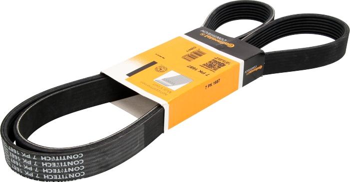 CONTINENTAL 7 PK 1687 - Поликлиновой ремінь autocars.com.ua