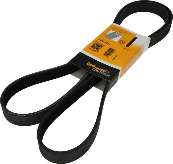 CONTINENTAL 7PK1834 - Поликлиновой ремінь autocars.com.ua