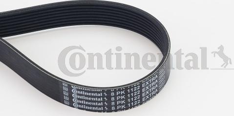 CONTINENTAL 8 PK 1122 EXTRA - Поликлиновой ремінь autocars.com.ua