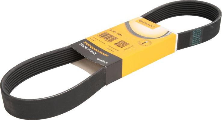CONTINENTAL 8PK880 - Поликлиновой ремінь autocars.com.ua
