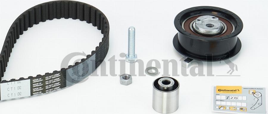 CONTINENTAL CT 1012 K2 - Комплект ременя ГРМ autocars.com.ua