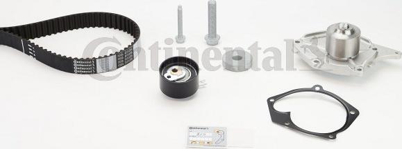 Contitech CT1035WP3 - Водяной насос + комплект зубчатого ремня autodnr.net