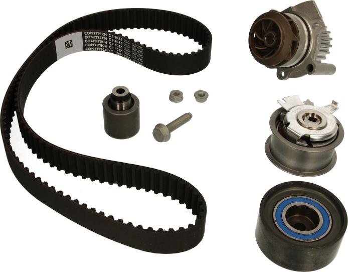 CONTINENTAL CT1051WP1 - Водяний насос + комплект зубчатого ременя autocars.com.ua