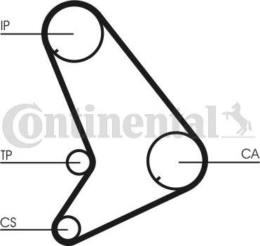 Contitech CT 1055 - 0 autocars.com.ua