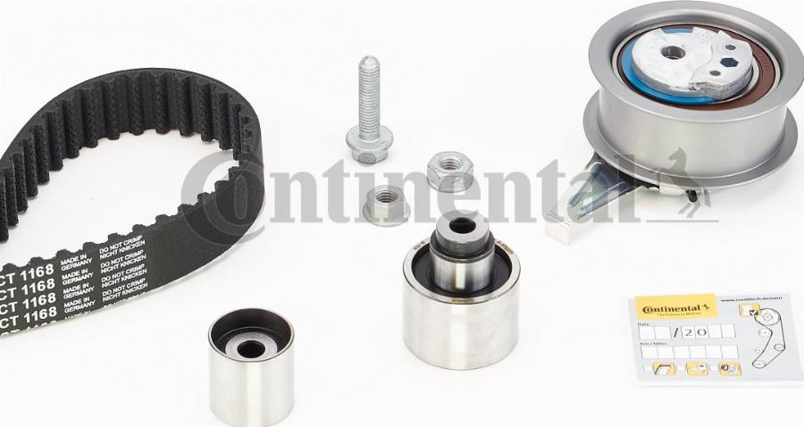 CONTINENTAL CT 1168 K1 - Комплект ременя ГРМ autocars.com.ua