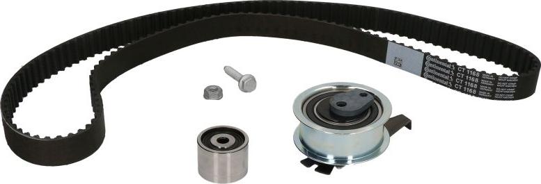 CONTINENTAL CT 1168 K2 - Комплект ременя ГРМ autocars.com.ua