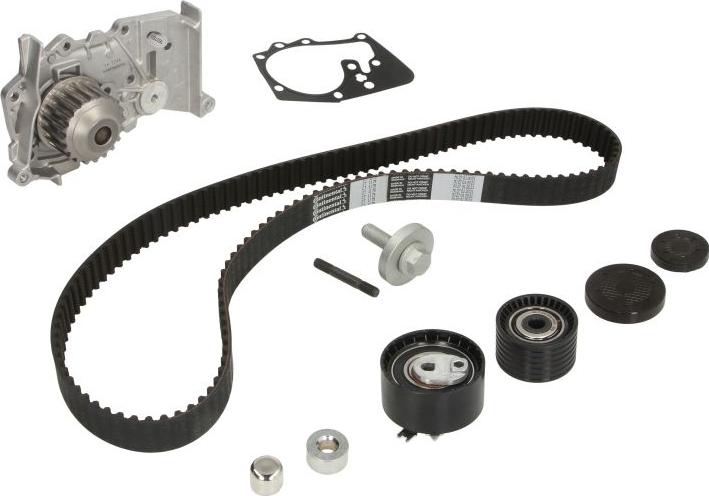 CONTINENTAL CT1179WP4 - Водяний насос + комплект зубчатого ременя autocars.com.ua