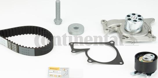 Contitech CT 1184 WP1 - Водяной насос + комплект зубчатого ремня autodnr.net