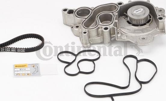 Contitech CT1185WP1 - CT1185WP1   Комплект ременя ГРМ CONTI SYNCHROBELT KIT autocars.com.ua