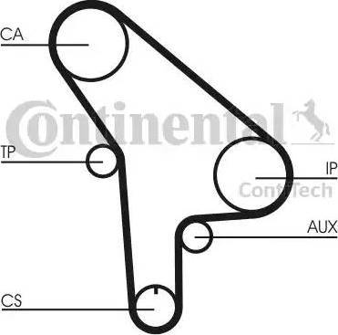 Continental CT530 - Ремінь ГРМ autocars.com.ua